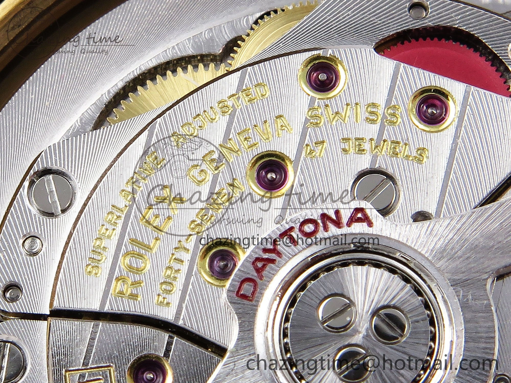 Daytona 126518 Clean YG 1:1 Best Edition YG Dial on Oysterflex Rubber Strap SH4131
