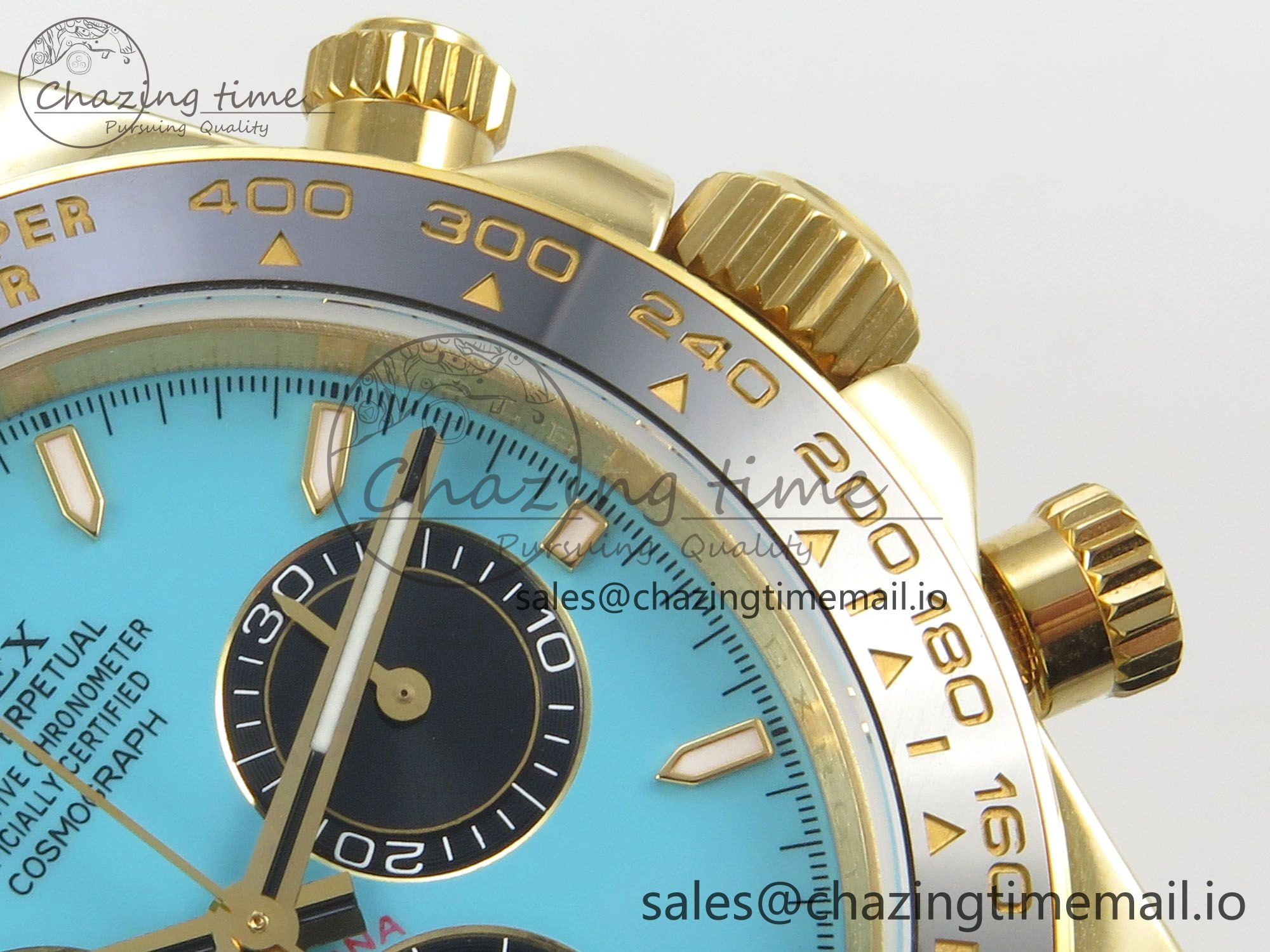 Daytona 126518 Gain Weight SWF 1:1 Best Edition Tiffany Turquoise Blue Dial Sticks Markers on Oysterflex Strap SH4131