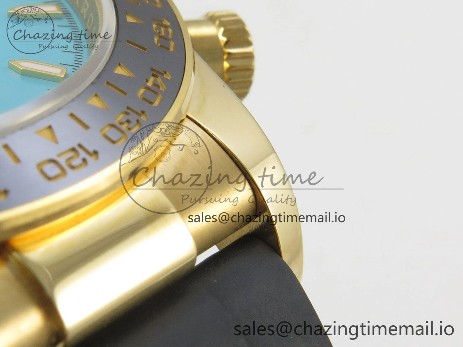 Daytona 126518 Gain Weight SWF 1:1 Best Edition Tiffany Turquoise Blue Dial Sticks Markers on Oysterflex Strap SH4131