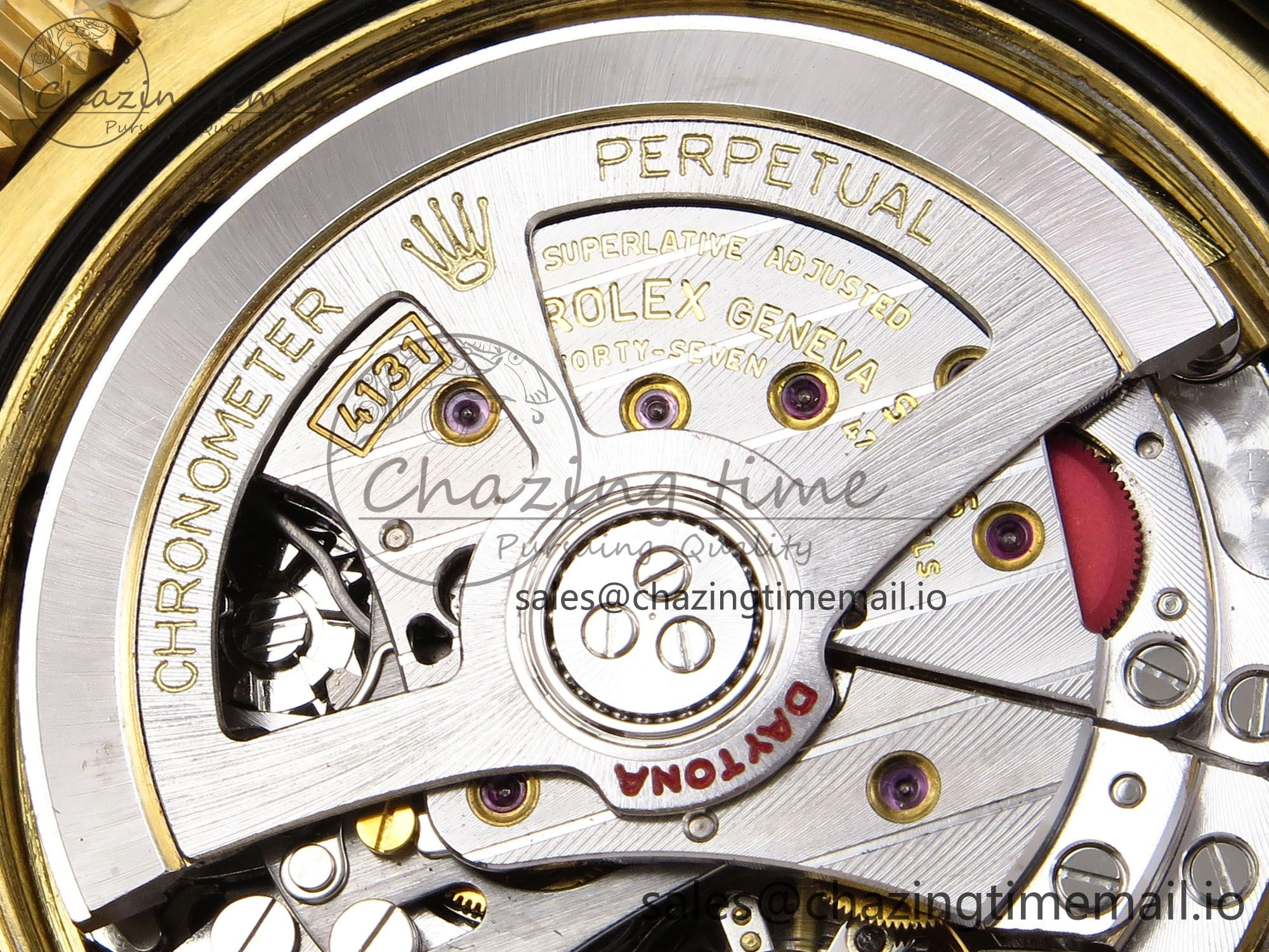 Daytona 126518 LN APSF 1:1 Best Edition YG Dial on Oysterflex Strap SH4131（Gain Weight）