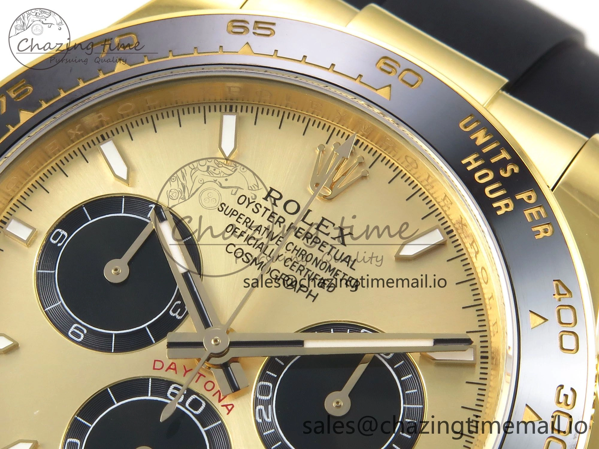 Daytona 126518 LN APSF 1:1 Best Edition YG Dial on Oysterflex Strap SH4131（Gain Weight）