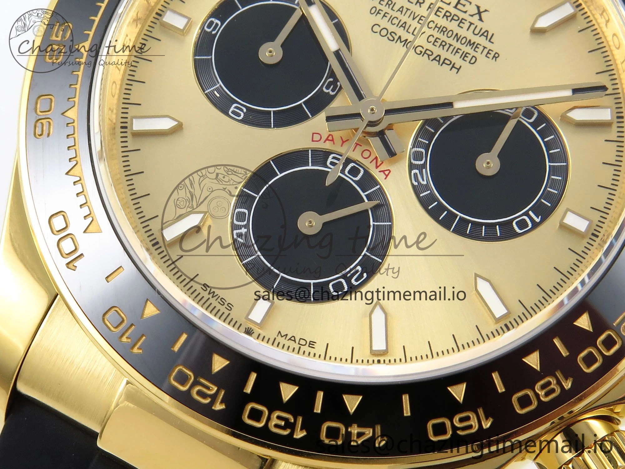Daytona 126518 LN APSF 1:1 Best Edition YG Dial on Oysterflex Strap SH4131（Gain Weight）