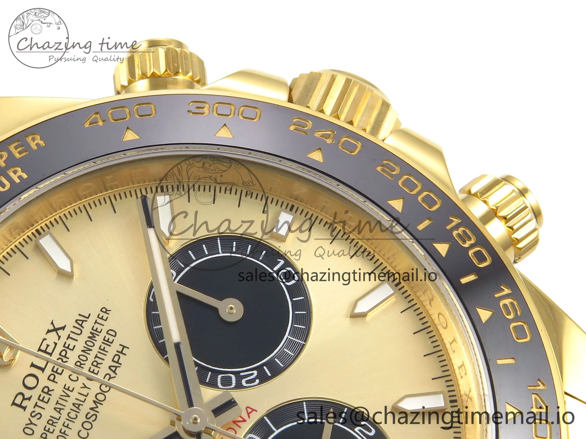 Daytona 126518 LN APSF 1:1 Best Edition YG Dial on Oysterflex Strap SH4131（Gain Weight）