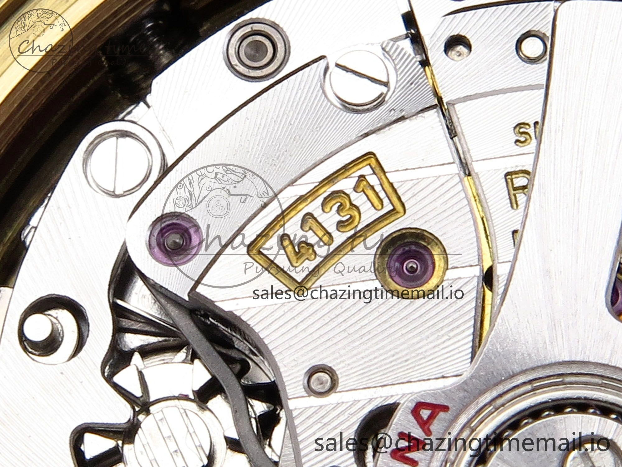 Daytona 126518 LN QF+ 1:1 Best Edition 904L Steel YG Dial on Black Rubber Strap SH4131