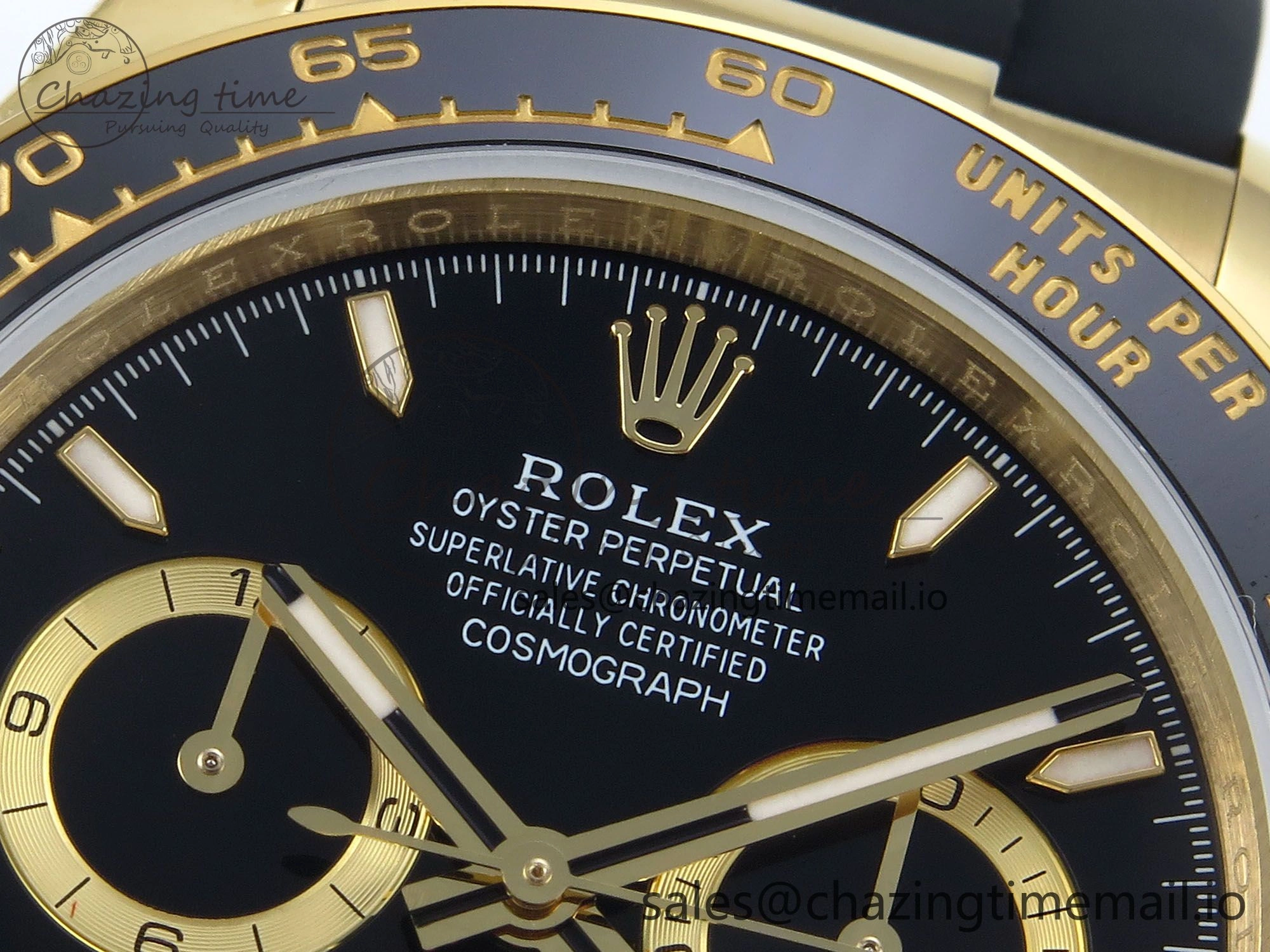 Daytona 126518 QF 1:1 Best Edition Black Dial on Oysterflex Strap QF4131 V10