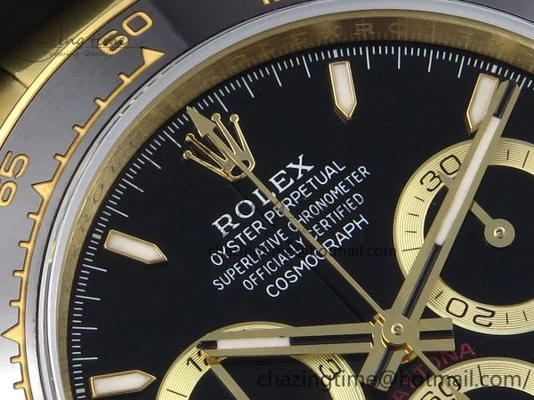 Daytona 126518 QF 1:1 Best Edition Black Dial on Oysterflex Strap SH4131 V5