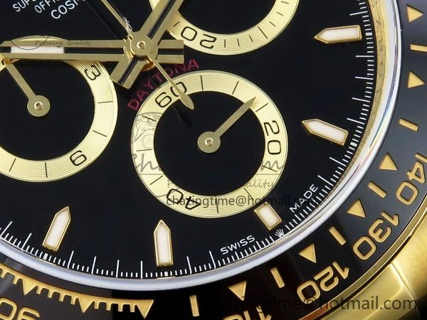 Daytona 126518 QF 1:1 Best Edition Black Dial on Oysterflex Strap SH4131 V5