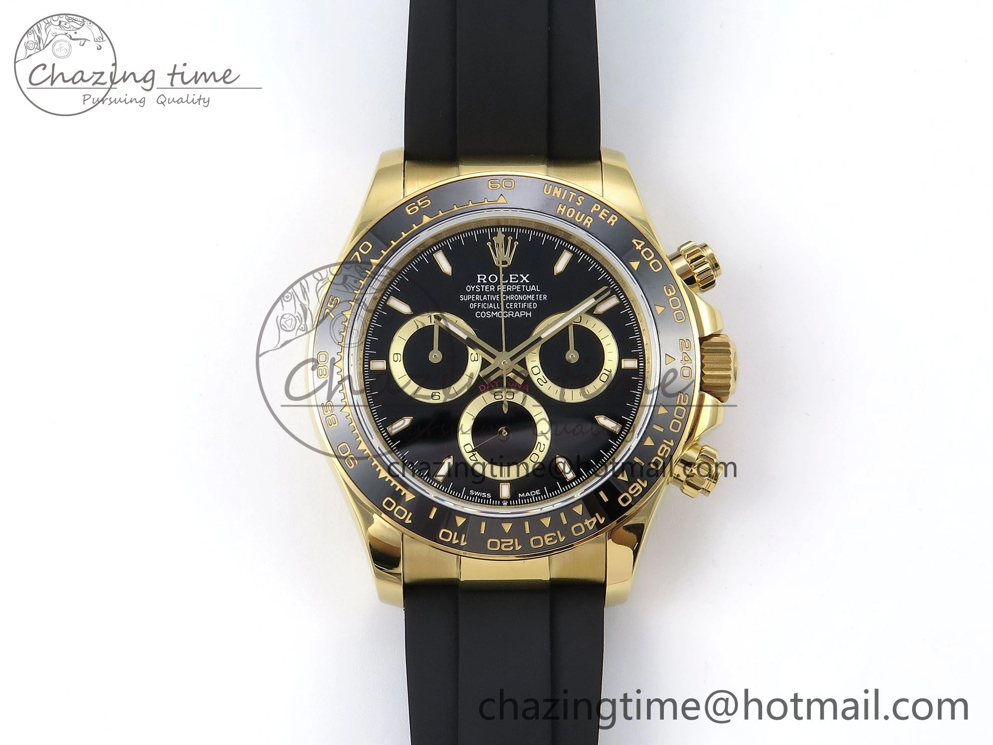 Daytona 126518 QF 1:1 Best Edition Black Dial on Oysterflex Strap SH4131 V5