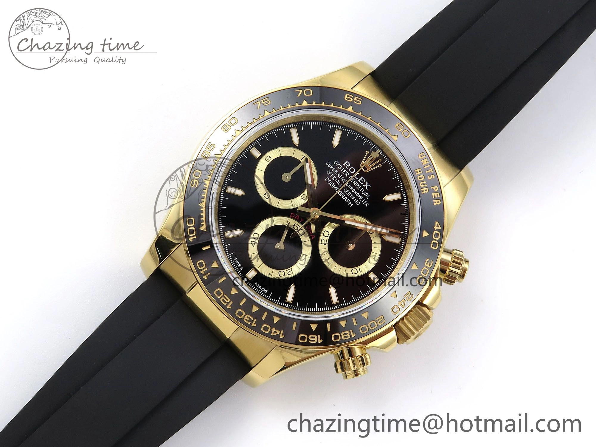 Daytona 126518 QF 1:1 Best Edition Black Dial on Oysterflex Strap SH4131 V5
