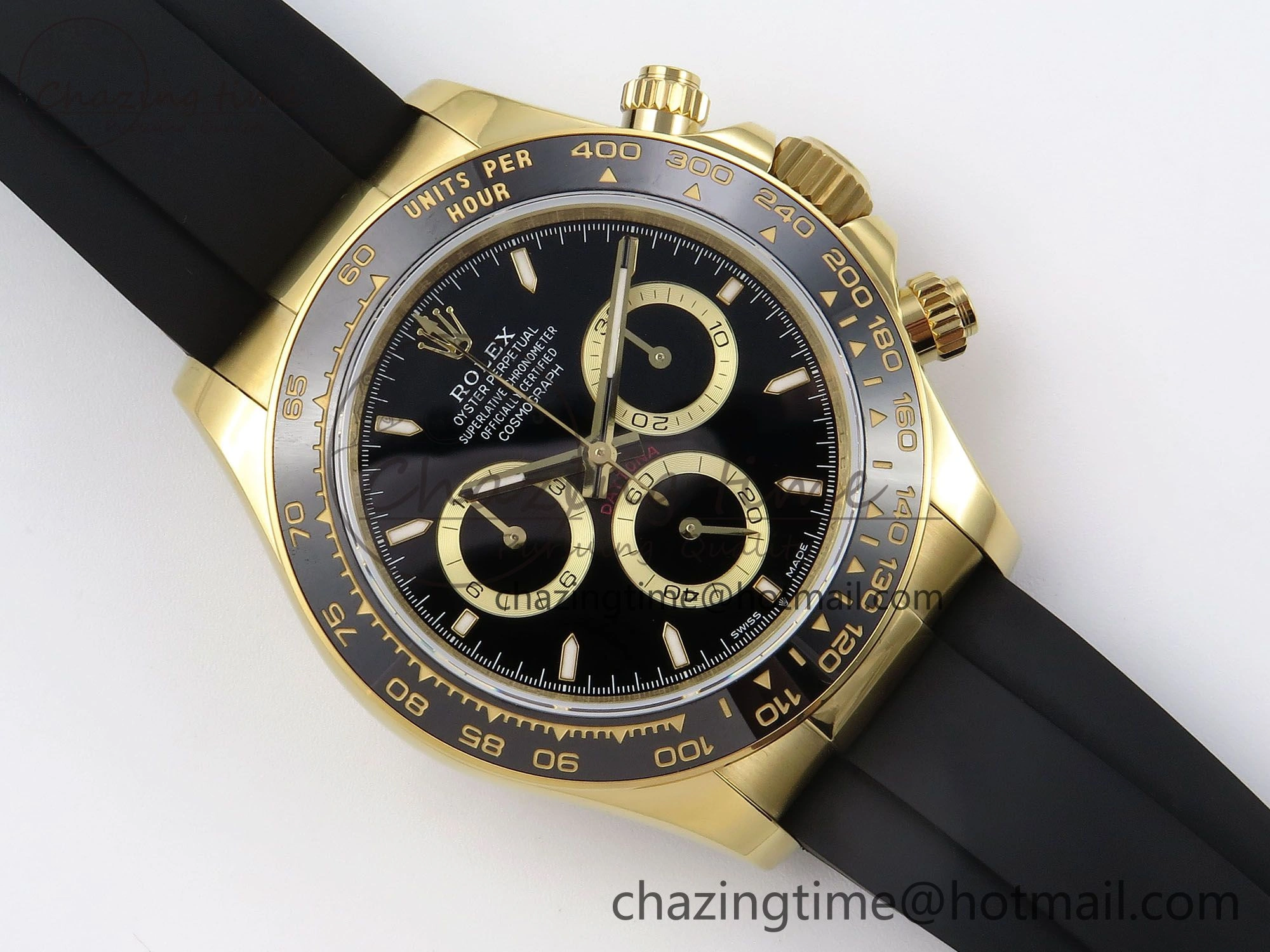 Daytona 126518 QF 1:1 Best Edition Black Dial on Oysterflex Strap SH4131 V5