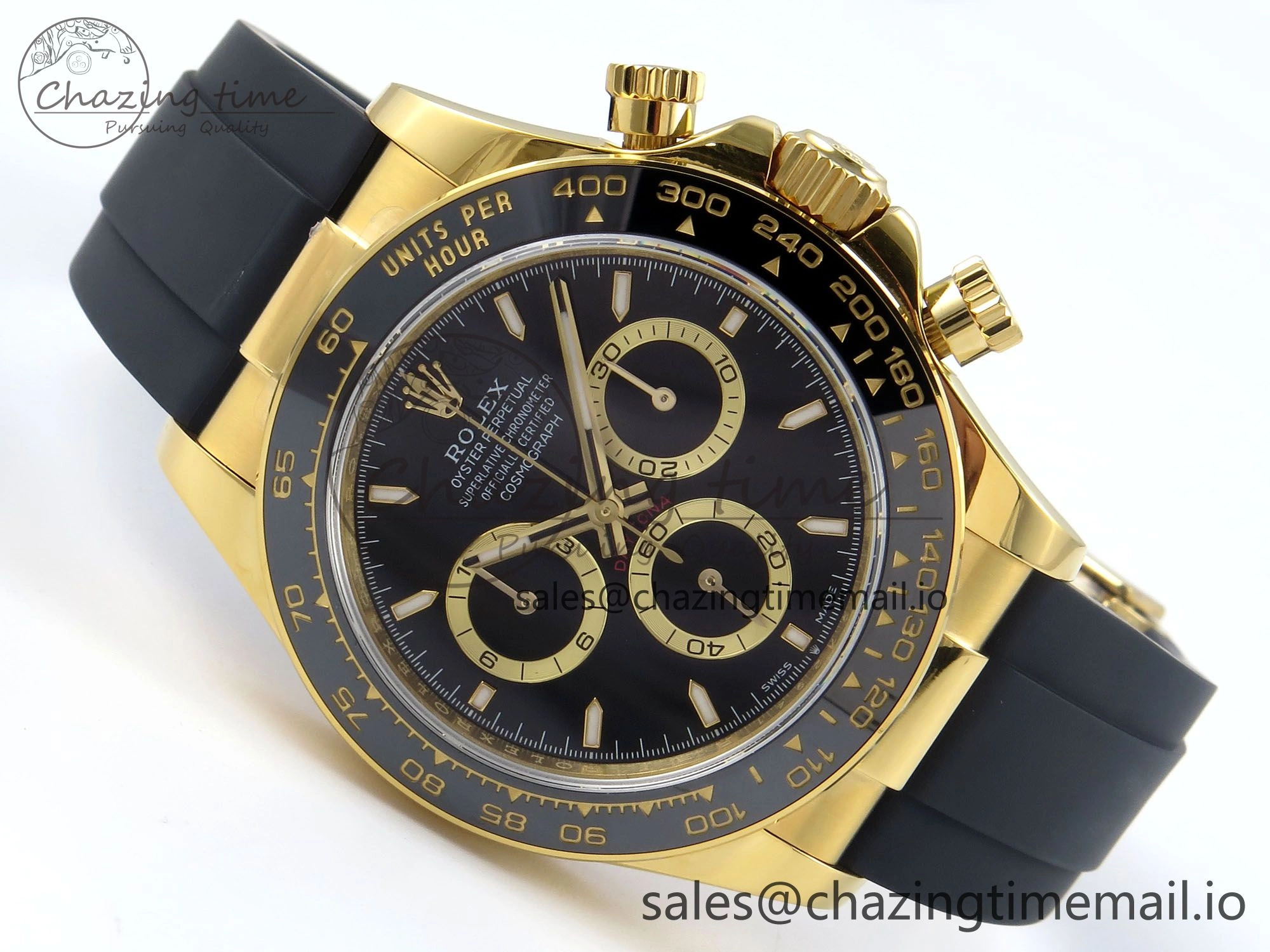 Daytona 126518 QF 1:1 Best Edition Black Dial on Oysterflex Strap SH4131 V5
