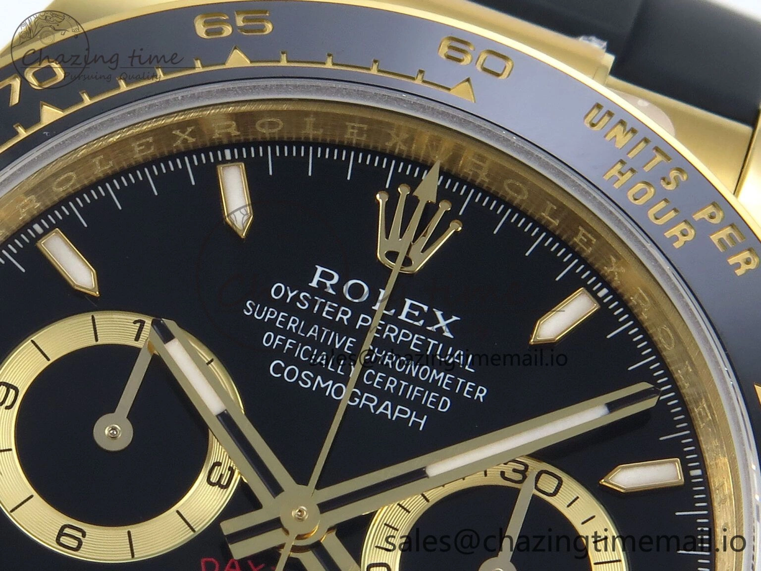 Daytona 126518 QF 1:1 Best Edition Black Dial on Oysterflex Strap SH4131 V5