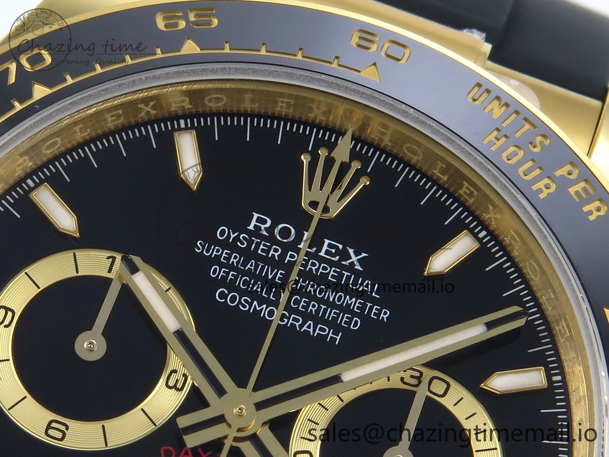 Daytona 126518 QF 1:1 Best Edition Black Dial on Oysterflex Strap SH4131 V5