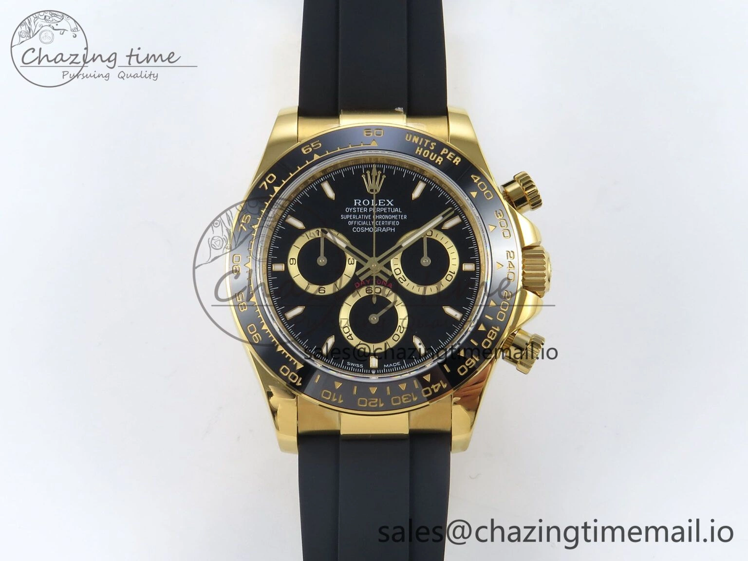 Daytona 126518 QF 1:1 Best Edition Black Dial on Oysterflex Strap SH4131 V5