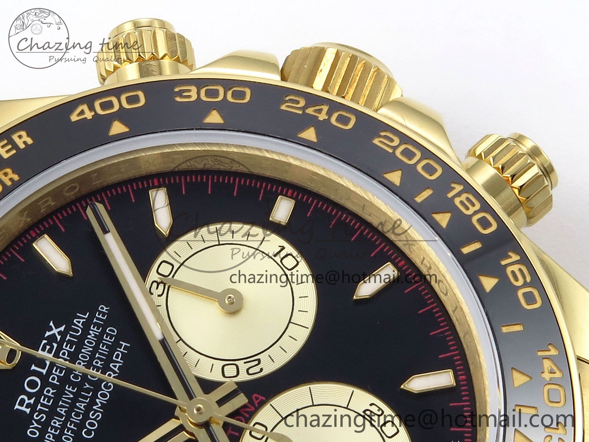 Daytona 126518 QF 1:1 Best Edition Black YG Dial on Oysterflex Strap SH4131 V5