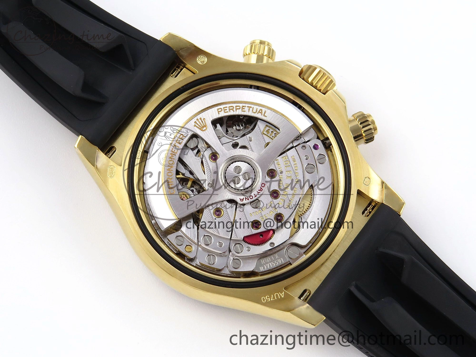 Daytona 126518 QF 1:1 Best Edition Black YG Dial on Oysterflex Strap SH4131 V5