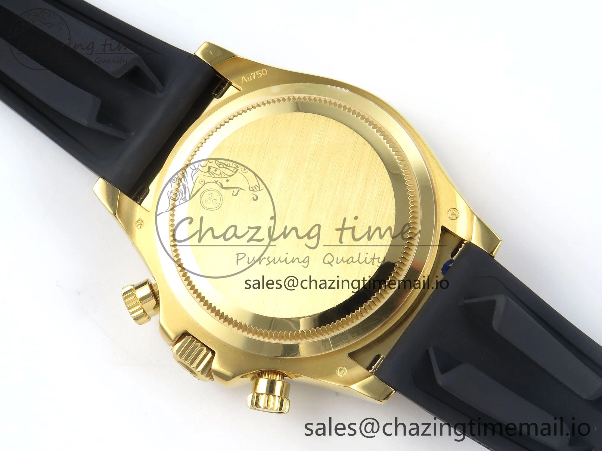 Daytona 126518 QF 1:1 Best Edition Black YG Dial on Oysterflex Strap SH4131 V5