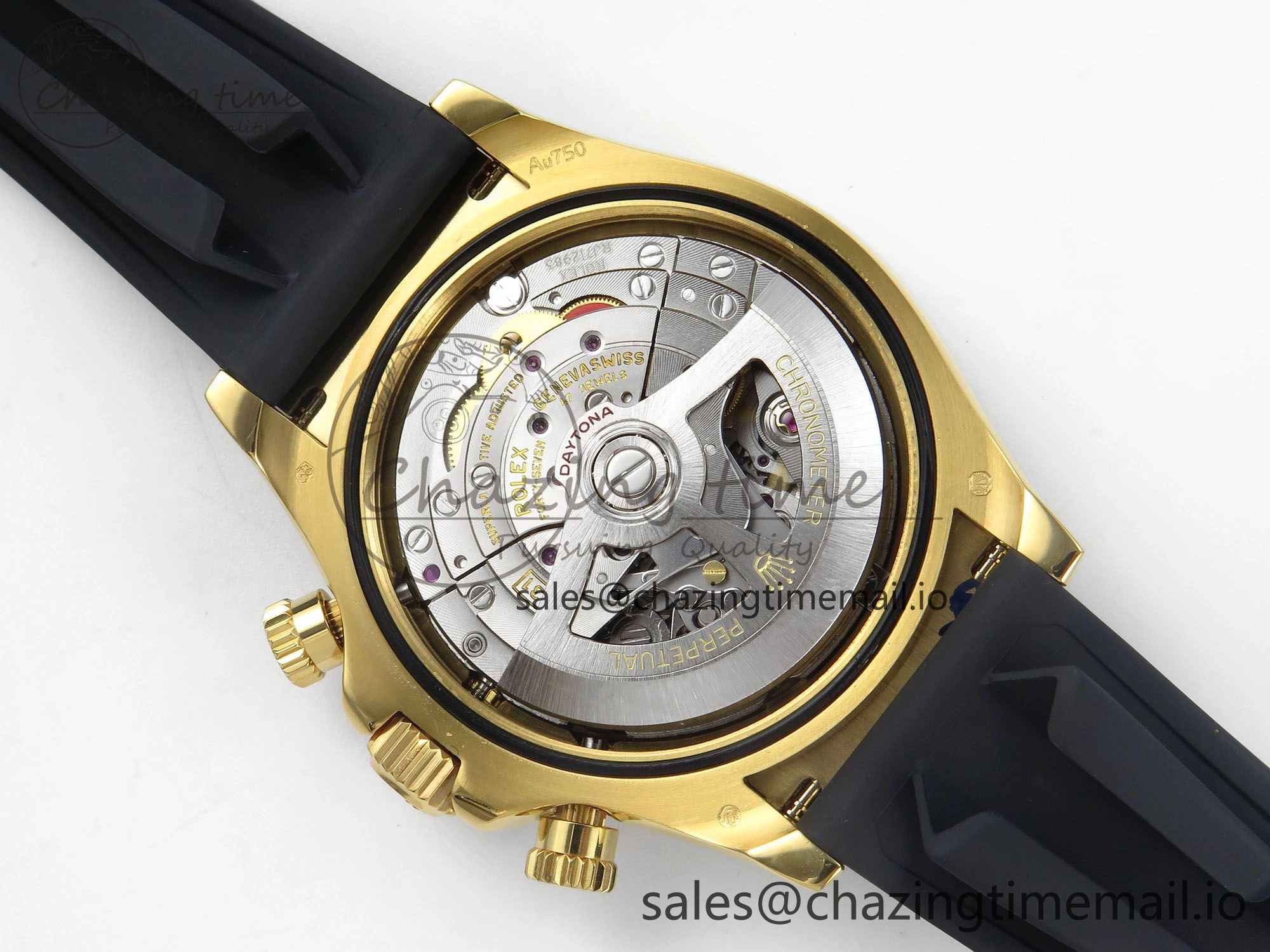 Daytona 126518 QF 1:1 Best Edition Black YG Dial on Oysterflex Strap SH4131 V5