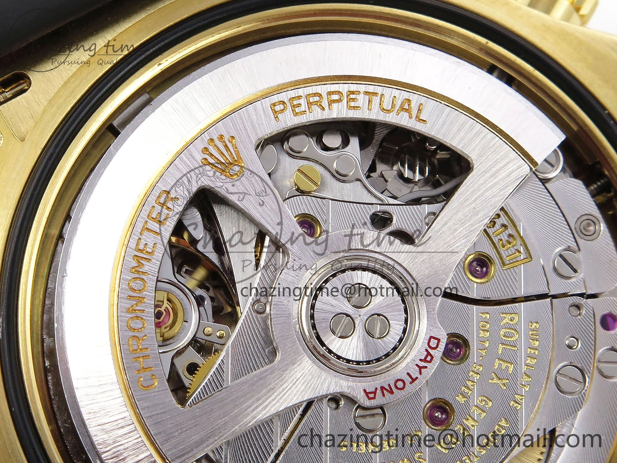 Daytona 126518 QF 1:1 Best Edition Black YG Diamonds Dial on Oysterflex Strap SH4131 V5
