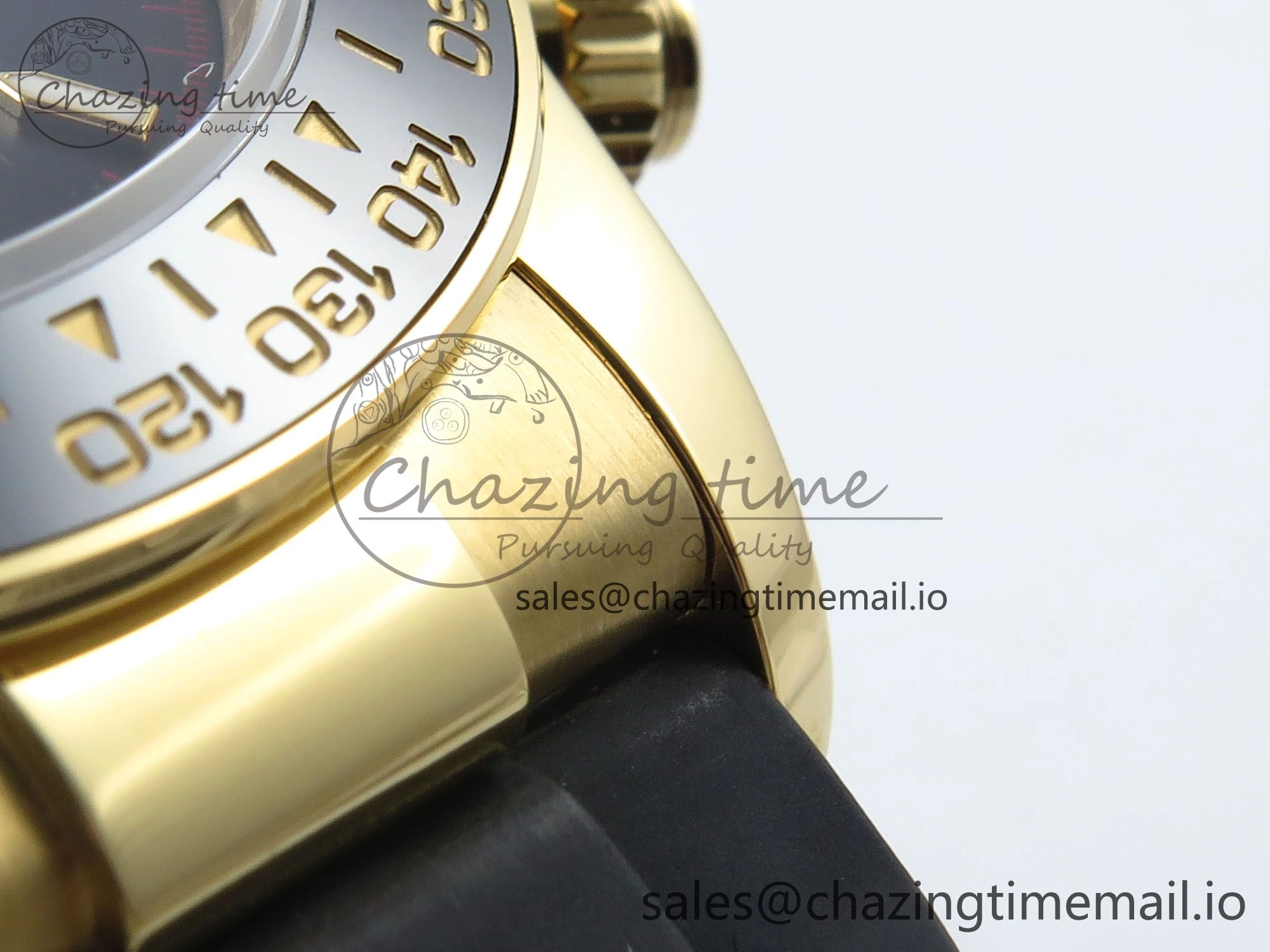 Daytona 126518 QF 1:1 Best Edition Black YG Red Dial on Oysterflex Strap QF4131 V10