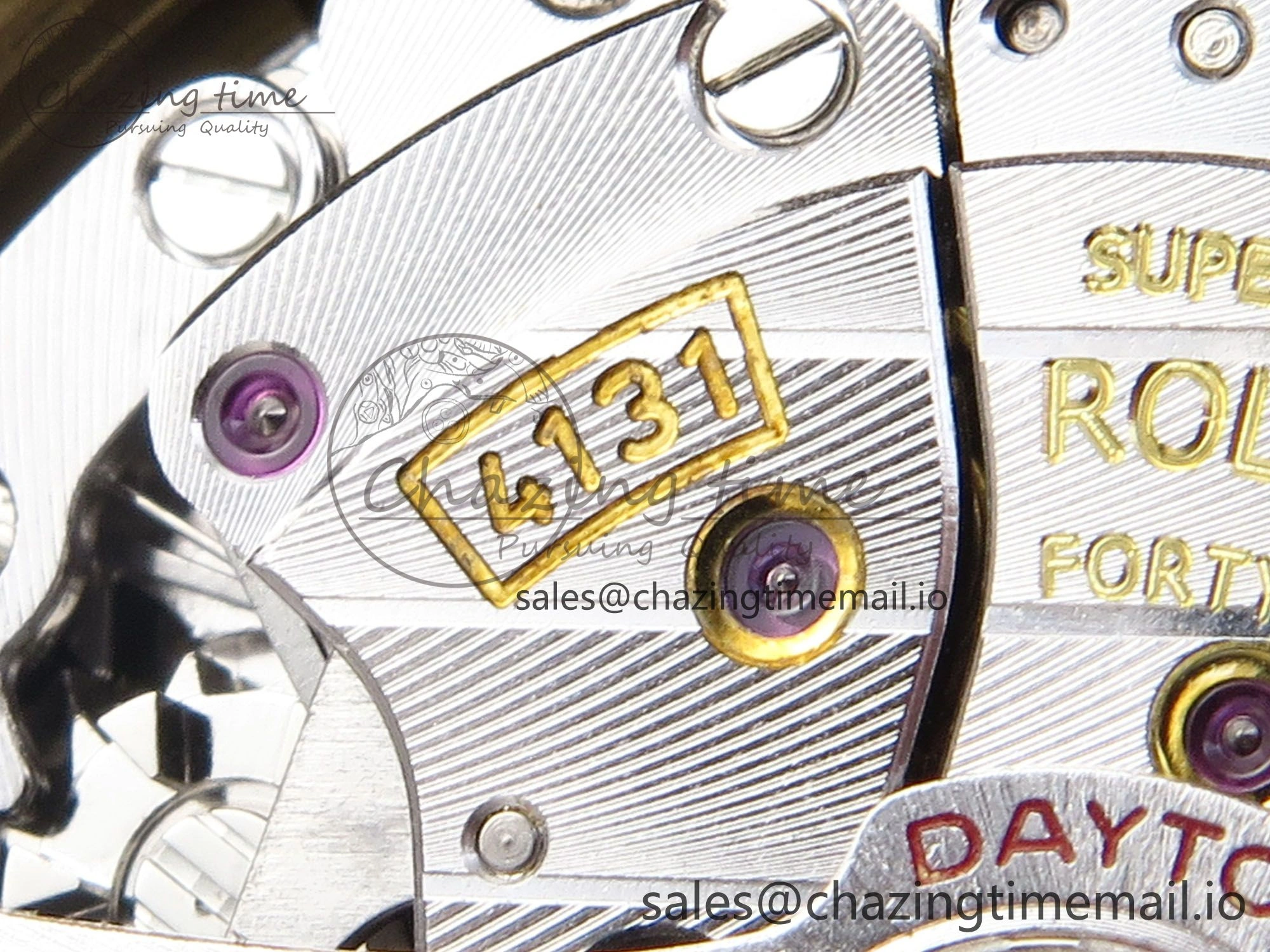 Daytona 126518 QF 1:1 Best Edition Black YG Red Dial on Oysterflex Strap QF4131 V10