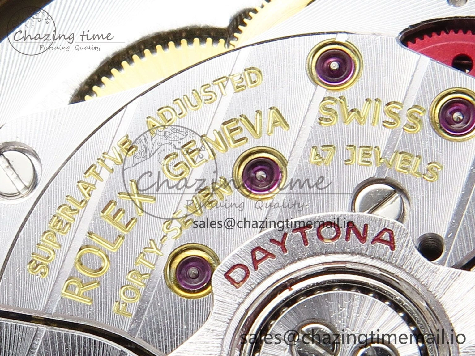 Daytona 126518 QF 1:1 Best Edition Black YG Red Dial on Oysterflex Strap QF4131 V10