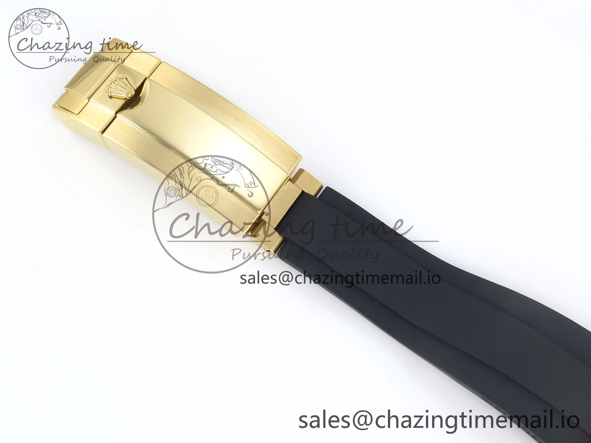 Daytona 126518 QF 1:1 Best Edition Black YG Red Dial on Oysterflex Strap QF4131 V10