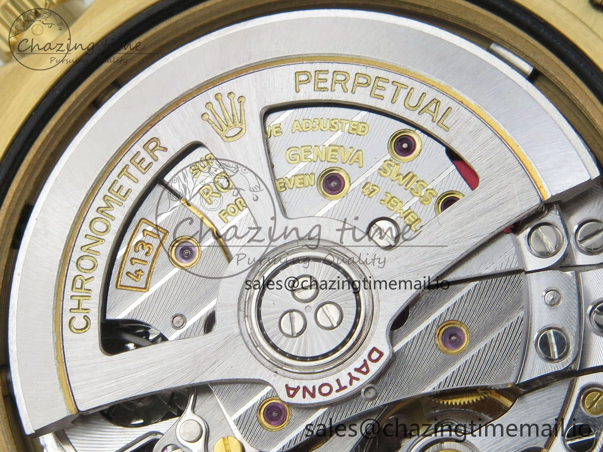 Daytona 126518 QF 1:1 Best Edition Meteorite  Stick Dial on Oysterflex Strap SH4131 V10(Gain Weight)