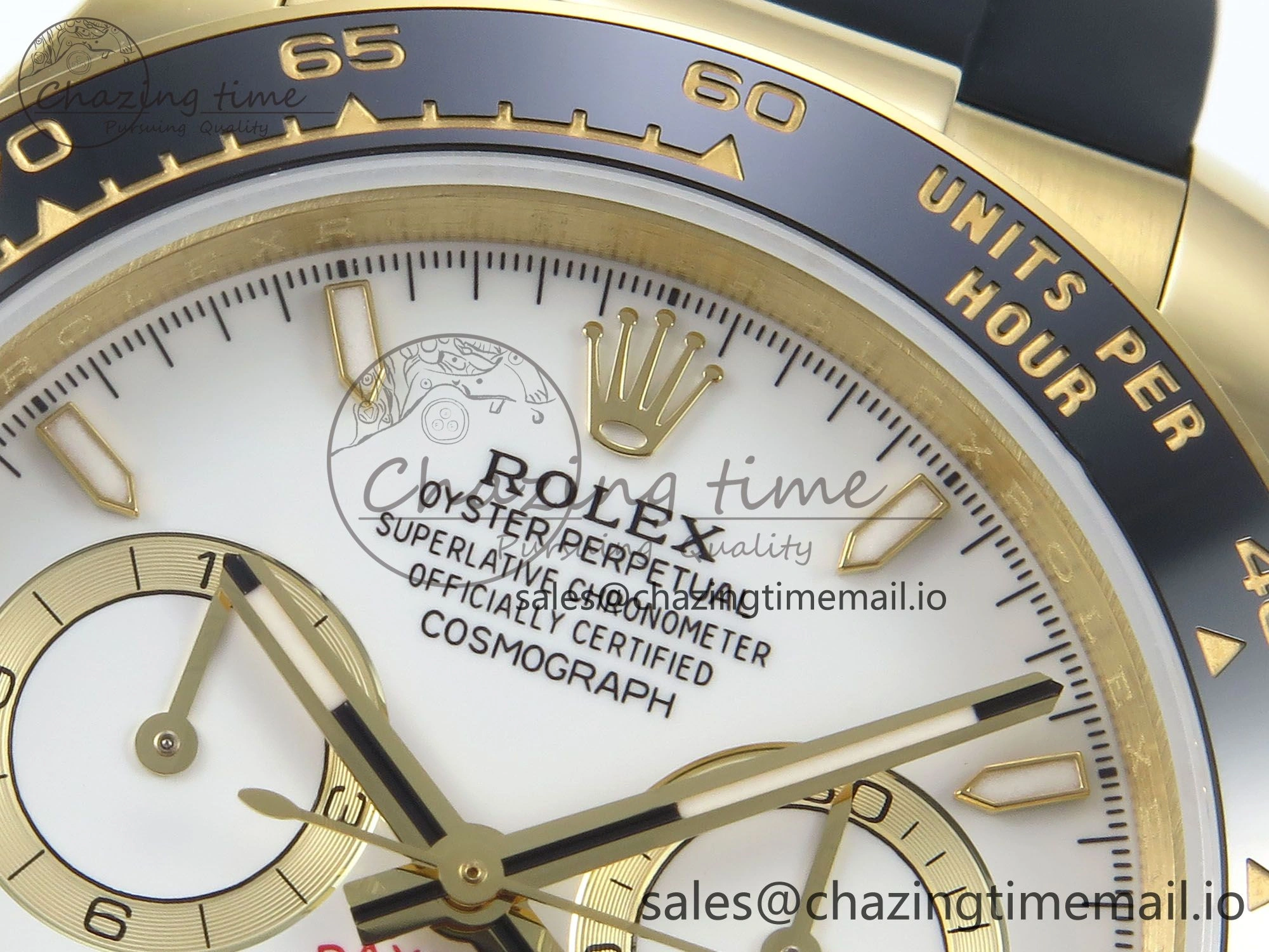 Daytona 126518 QF 1:1 Best Edition White Dial on Oysterflex Strap QF4131 V10