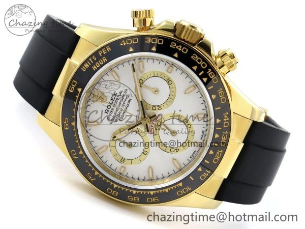 Daytona 126518 QF 1:1 Best Edition White Dial on Oysterflex Strap SH4131 V5