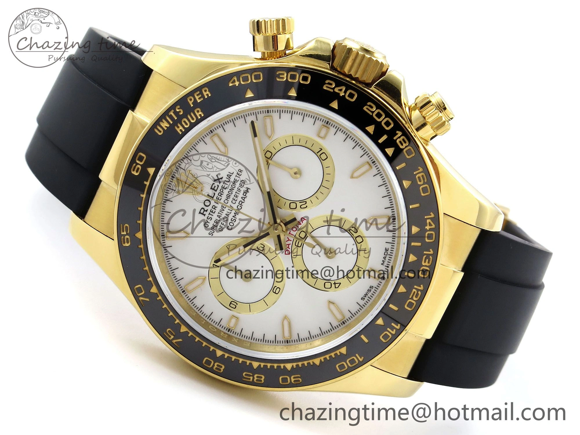 Daytona 126518 QF 1:1 Best Edition White Dial on Oysterflex Strap SH4131 V5