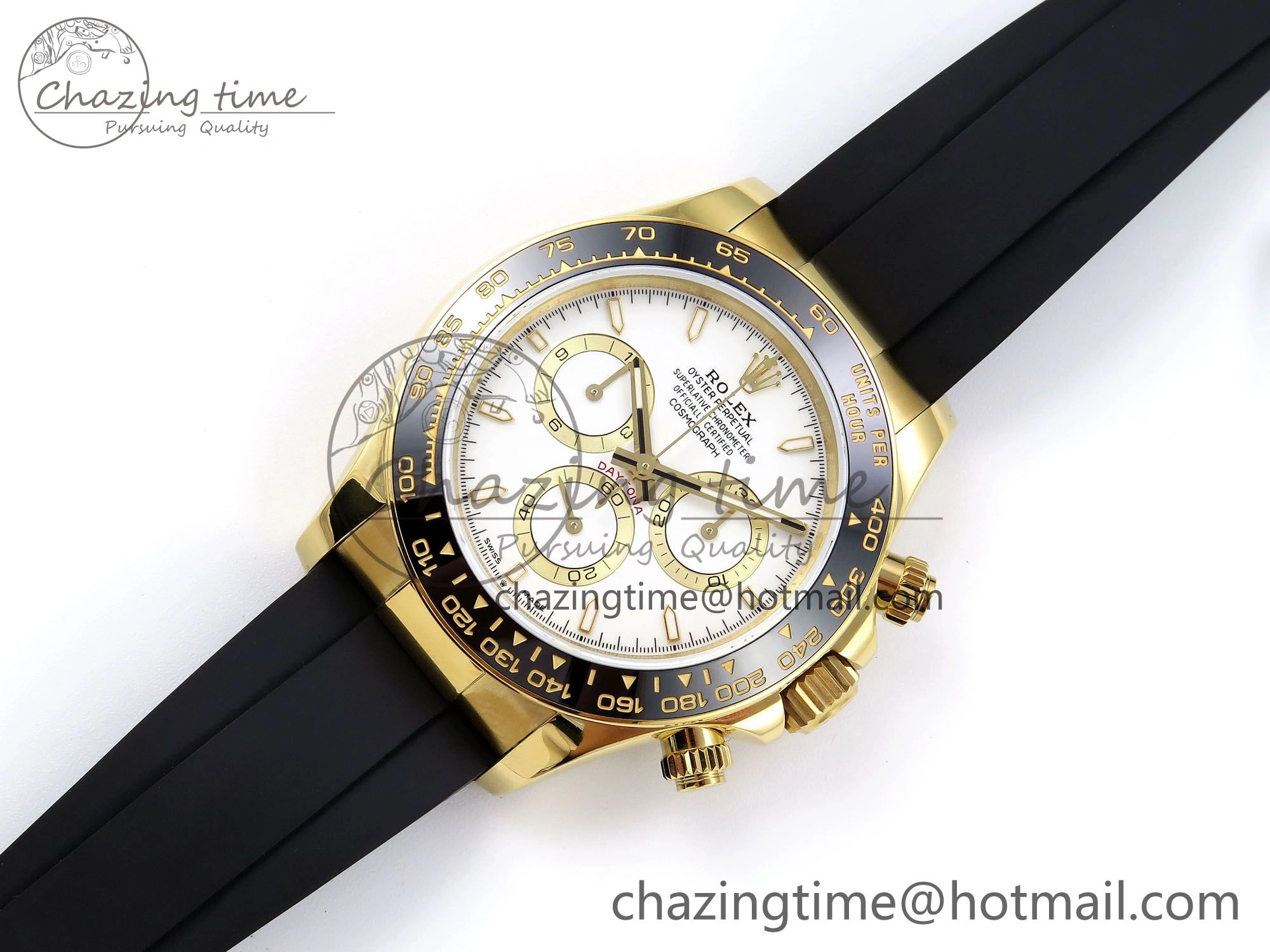 Daytona 126518 QF 1:1 Best Edition White Dial on Oysterflex Strap SH4131 V5