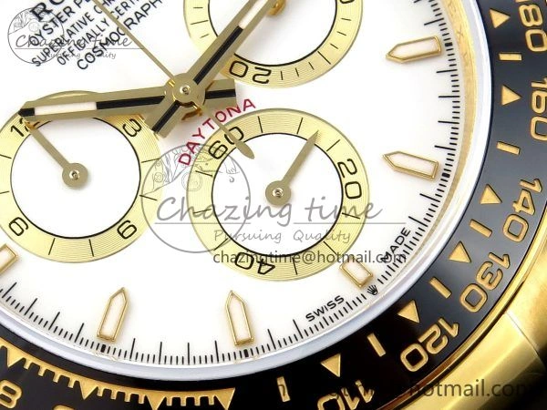 Daytona 126518 QF 1:1 Best Edition White Dial on Oysterflex Strap SH4131 V5