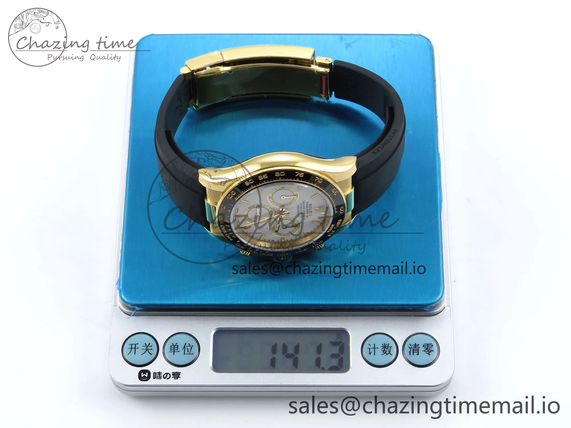 Daytona 126518 QF 1:1 Best Edition White Dial on Oysterflex Strap SH4131 V6（Gain Weight）