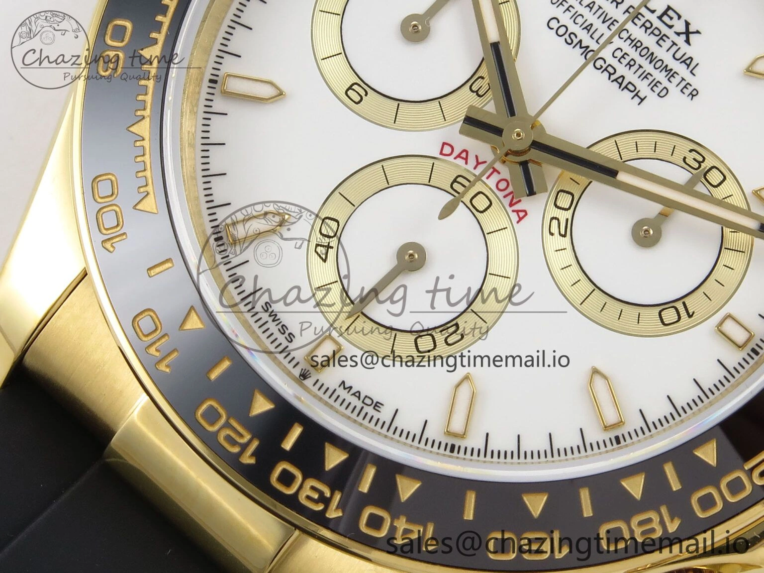 Daytona 126518 QF 1:1 Best Edition White Dial on Oysterflex Strap SH4131 V6（Gain Weight）