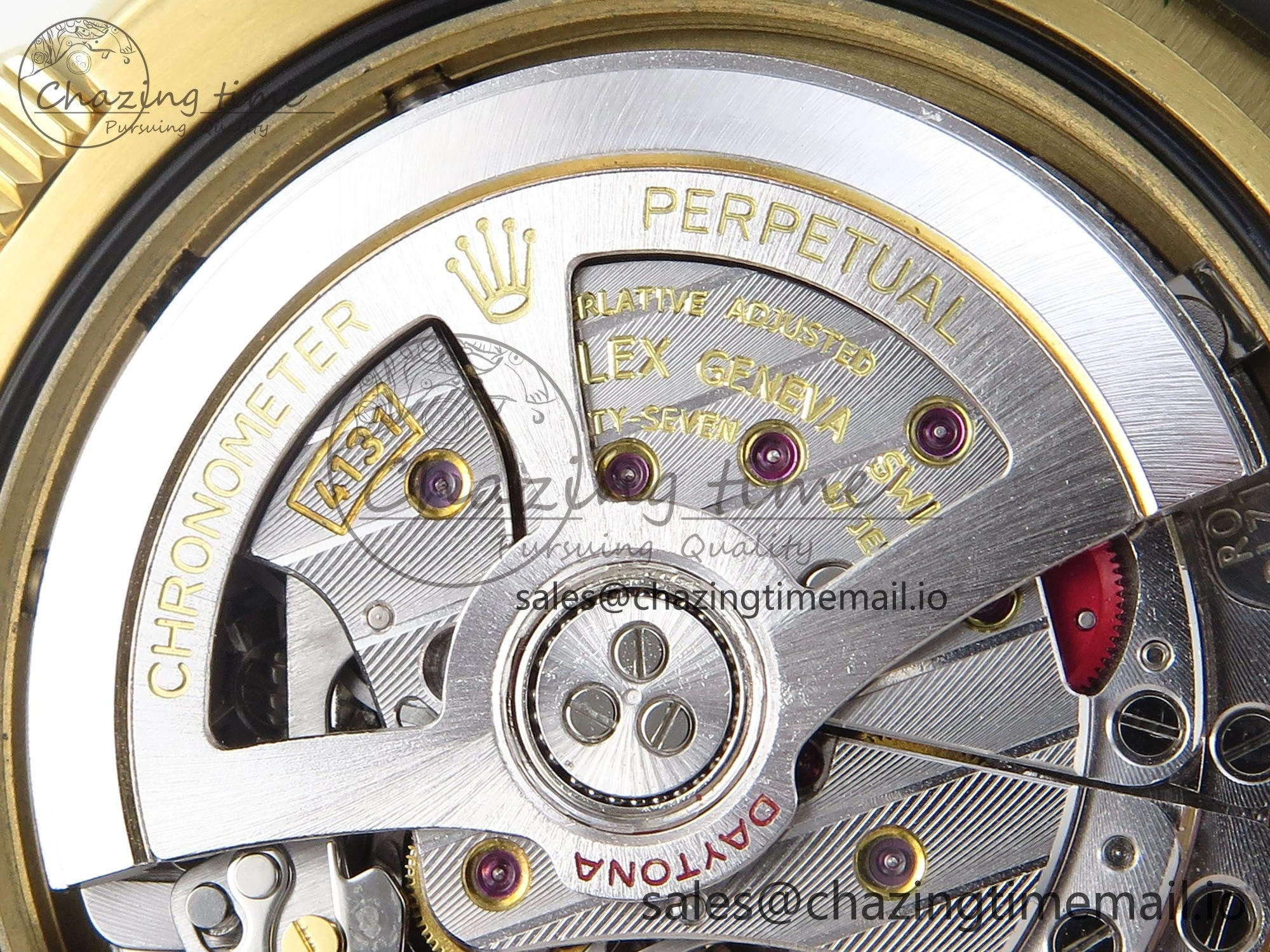 Daytona 126518 QF 1:1 Best Edition YG Dial on Oysterflex Strap QF4131 V10