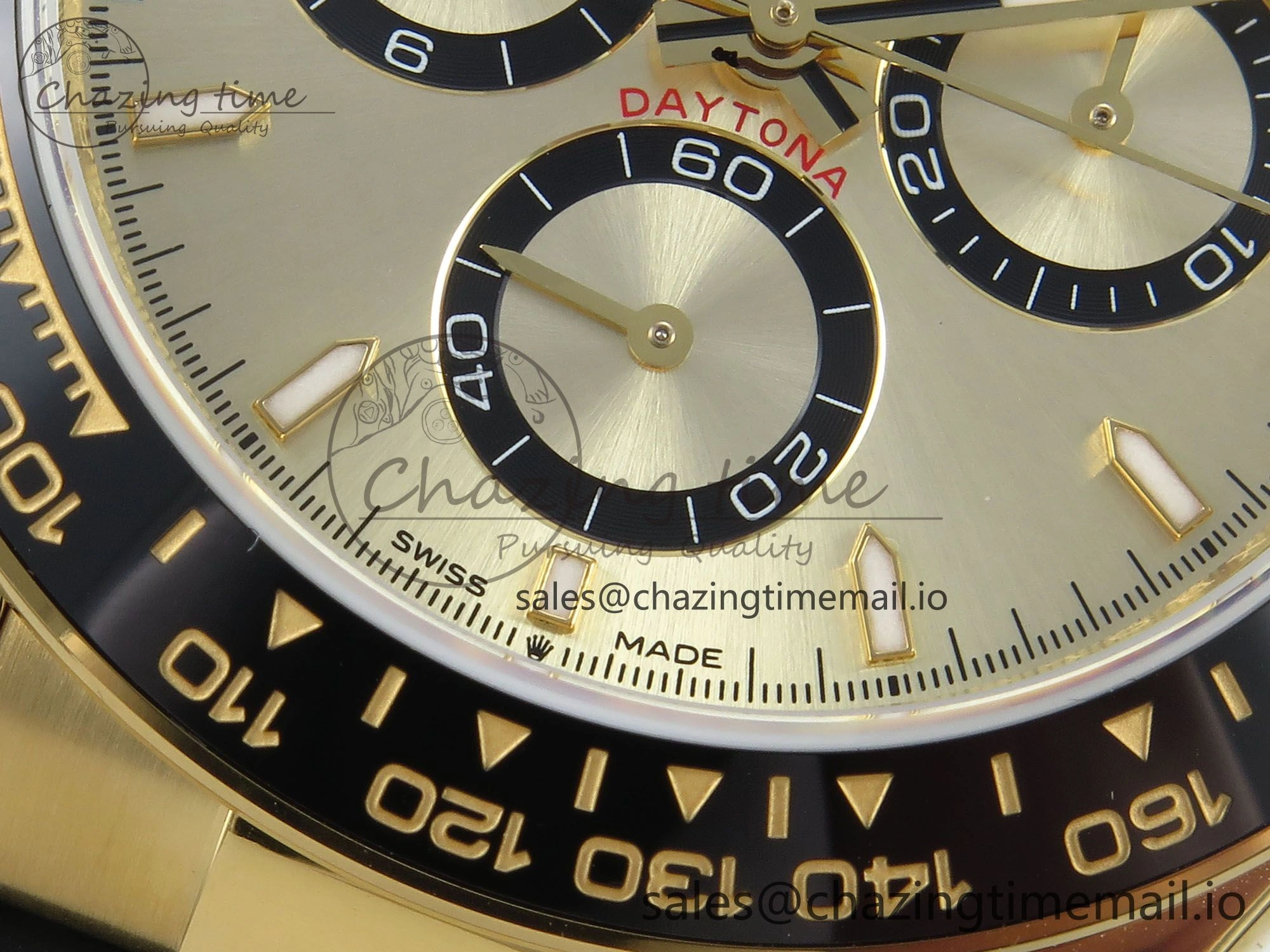 Daytona 126518 QF 1:1 Best Edition YG Dial on Oysterflex Strap QF4131 V10