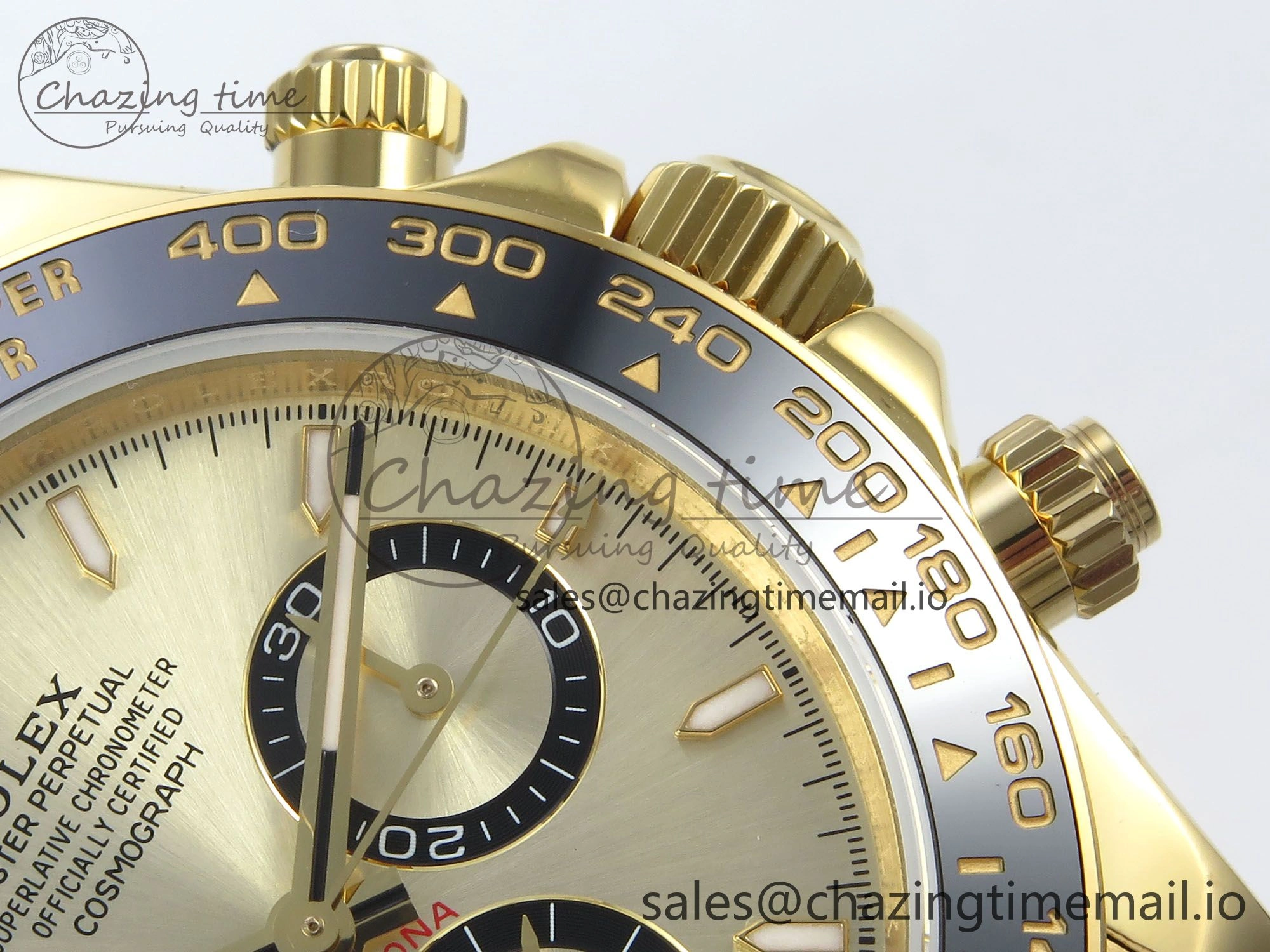 Daytona 126518 QF 1:1 Best Edition YG Dial on Oysterflex Strap QF4131 V10