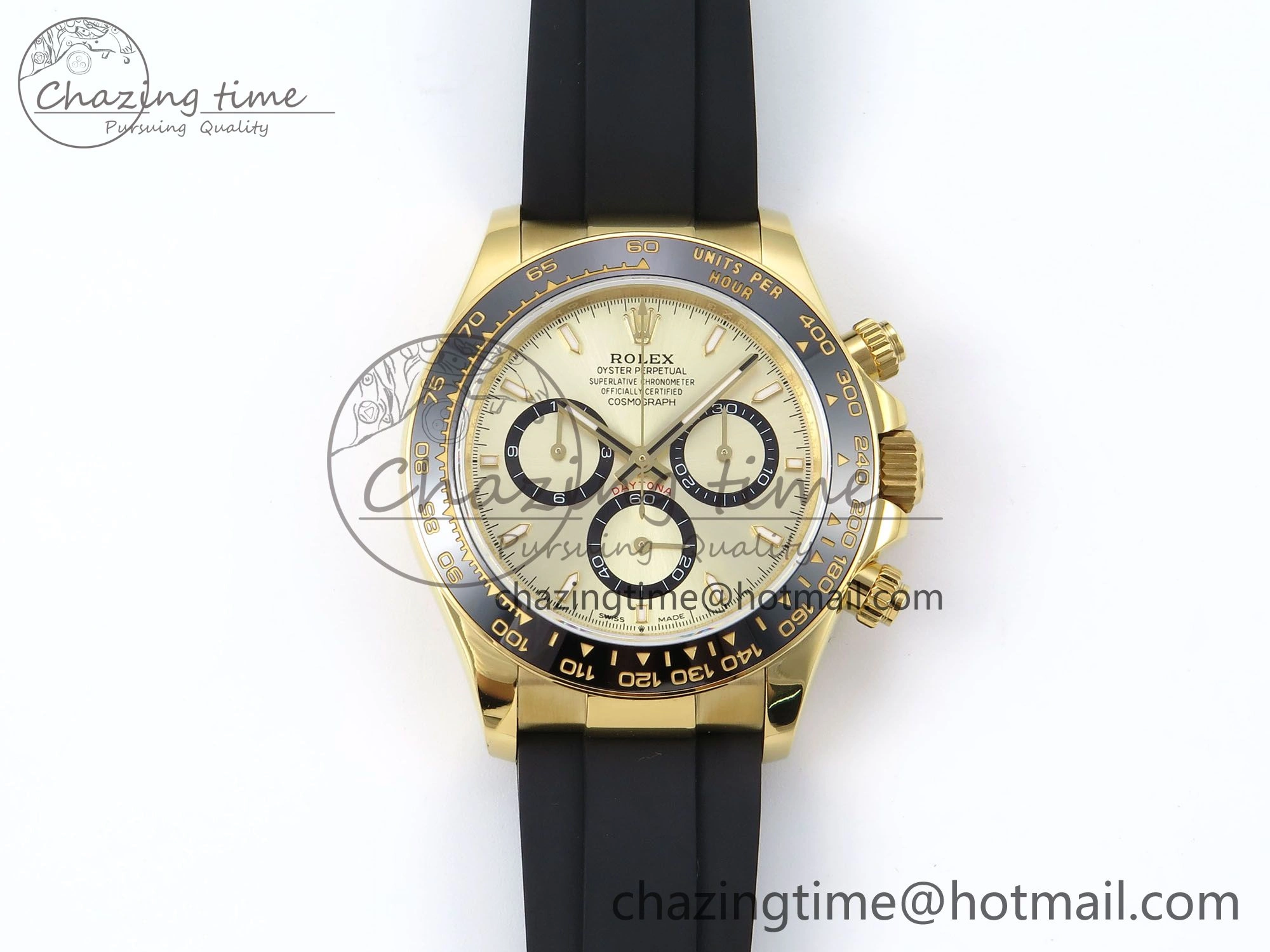 Daytona 126518 QF 1:1 Best Edition YG Dial on Oysterflex Strap SH4131 V5