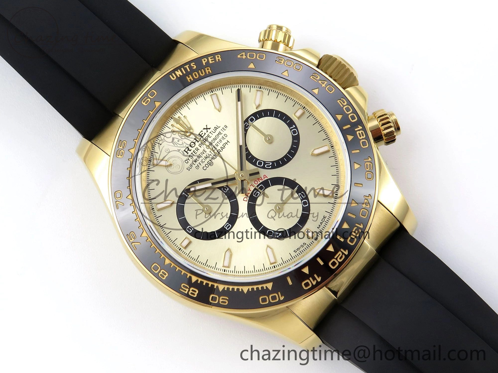 Daytona 126518 QF 1:1 Best Edition YG Dial on Oysterflex Strap SH4131 V5