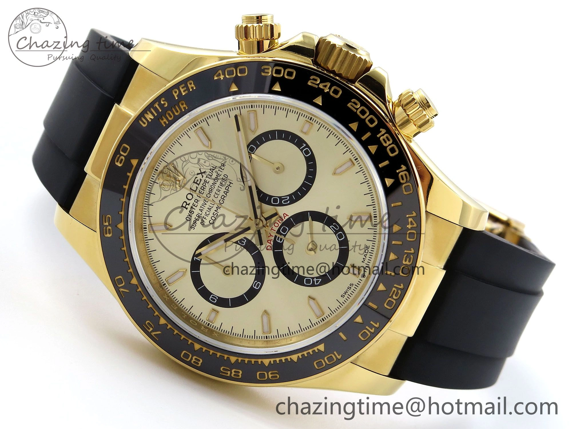 Daytona 126518 QF 1:1 Best Edition YG Dial on Oysterflex Strap SH4131 V5