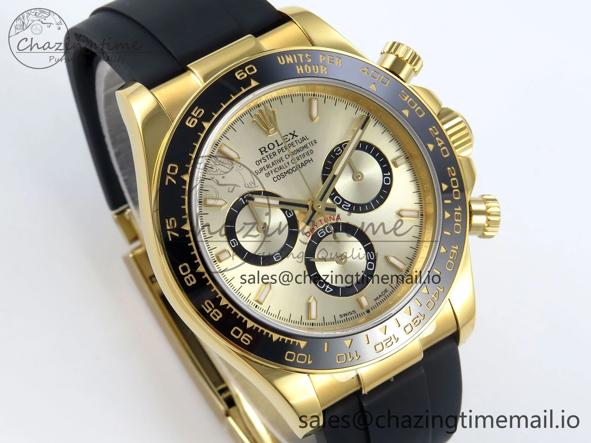 Daytona 126518 QF 1:1 Best Edition YG Dial on Oysterflex Strap SH4131 V5