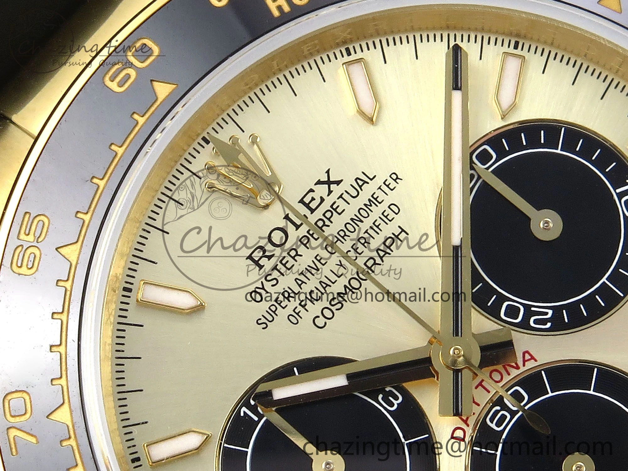 Daytona 126518 QF 1:1 Best Edition YG Black Dial on Oysterflex Strap SH4131 V5
