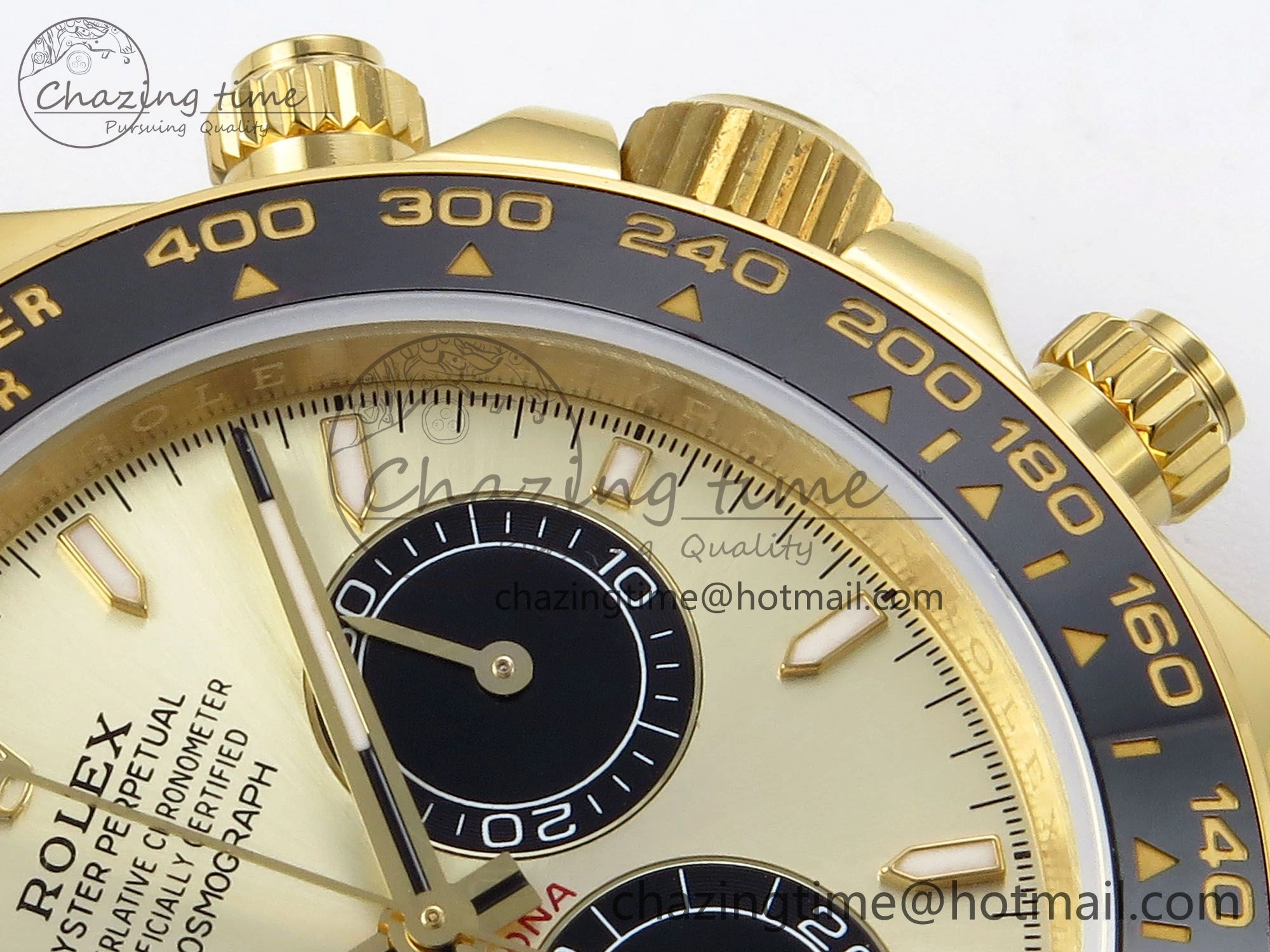 Daytona 126518 QF 1:1 Best Edition YG Black Dial on Oysterflex Strap SH4131 V5