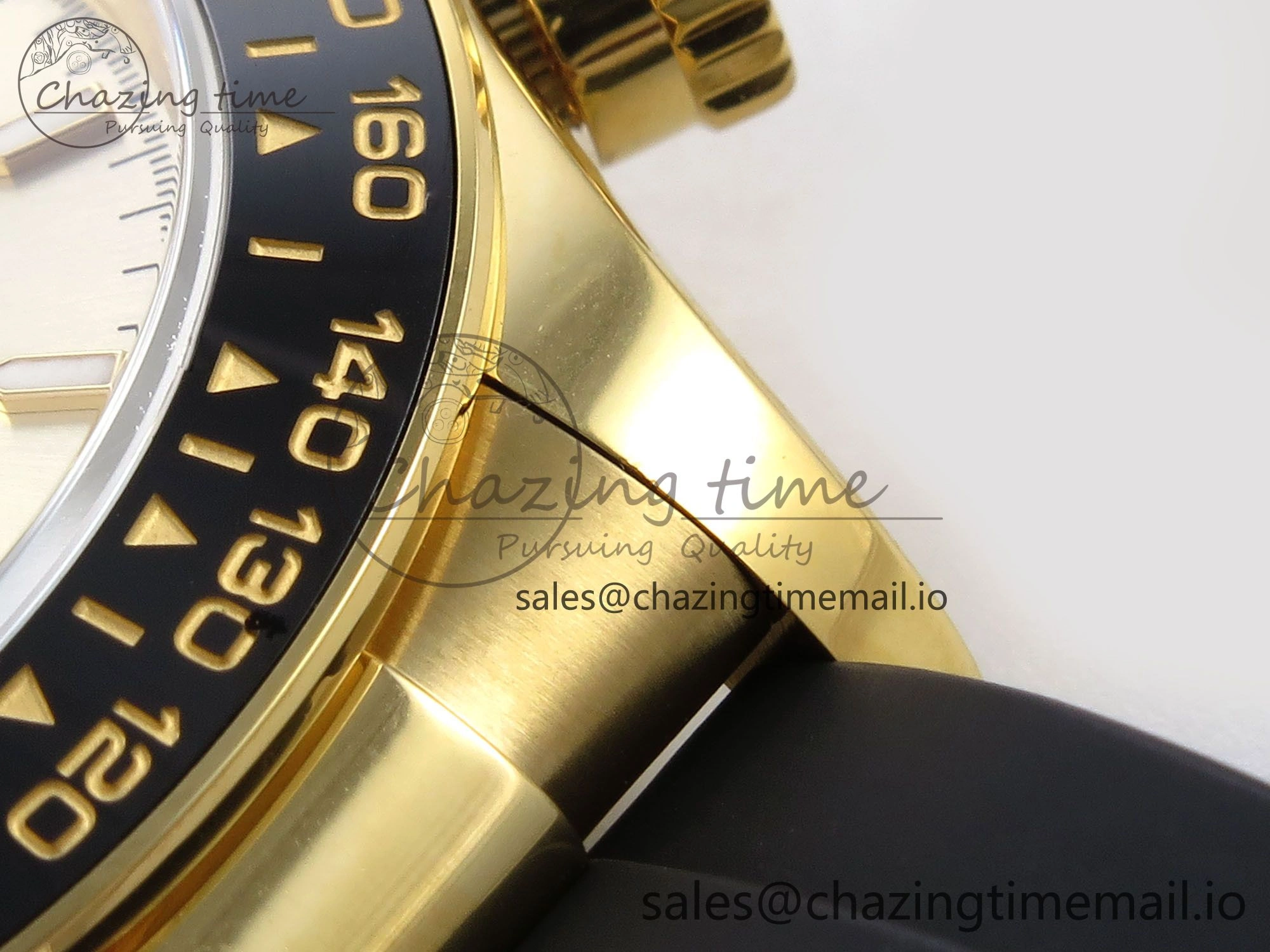 Daytona 126518 QF 1:1 Best Edition YG Black Dial on Oysterflex Strap SH4131 V6（Gain Weight）