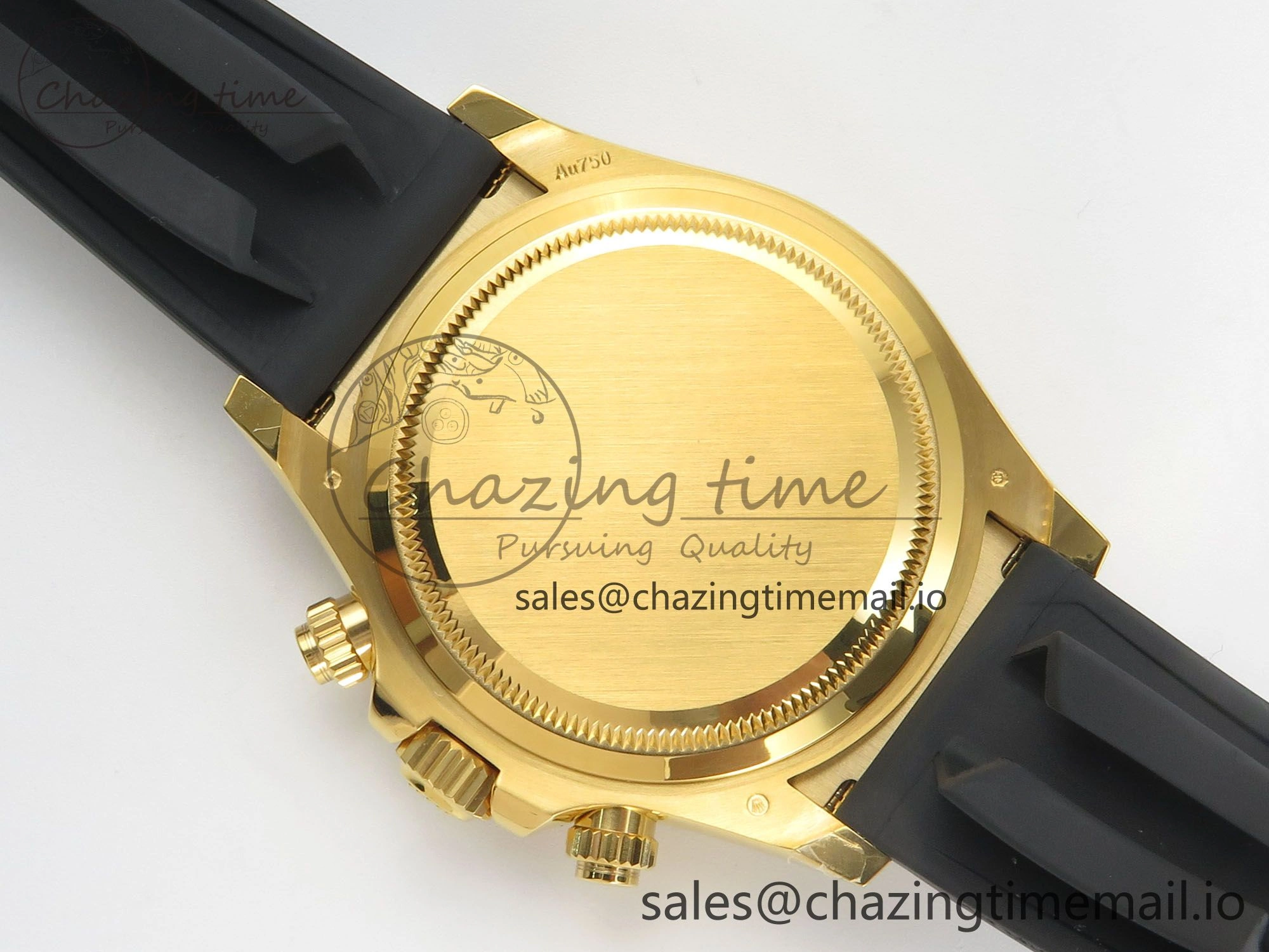 Daytona 126518 VSF 1:1 Best Edition Black YG Dial on Oysterflex Strap VS4131 V2 (Weighted)