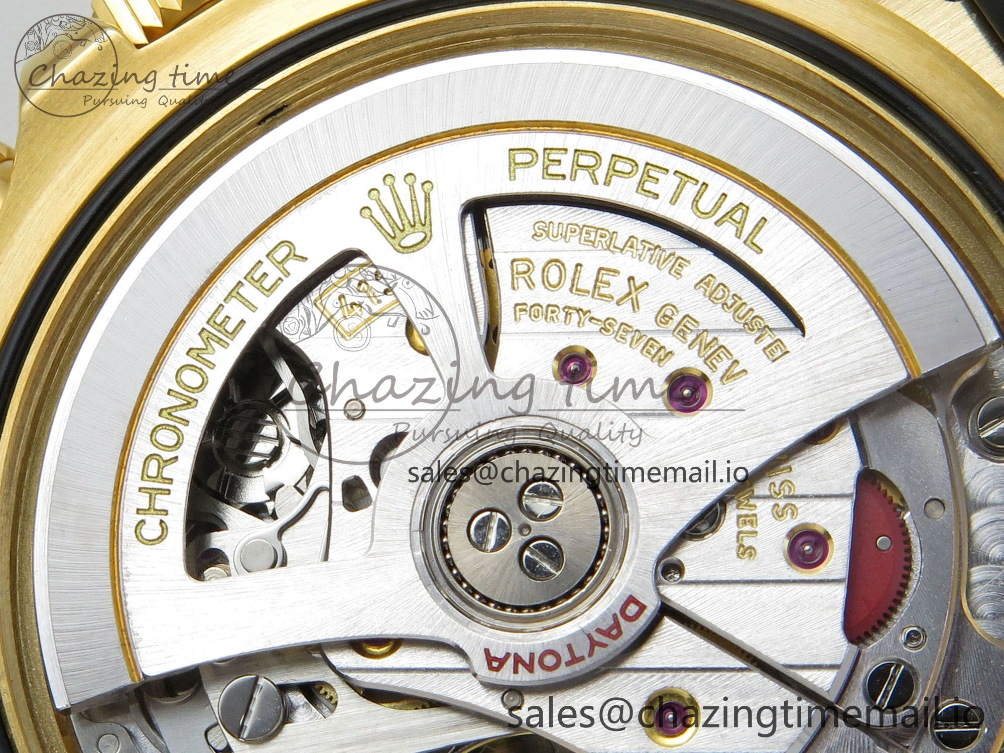 Daytona 126518 VSF 1:1 Best Edition Black YG Dial on Oysterflex Strap VS4131 V2 (Weighted)