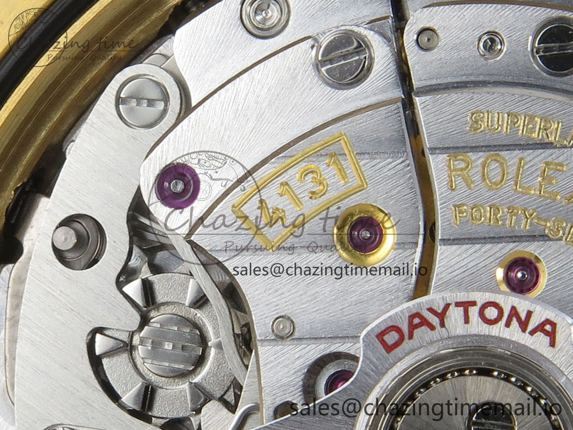 Daytona 126518 VSF 1:1 Best Edition Black YG Dial on Oysterflex Strap VS4131 V2 (Weighted)