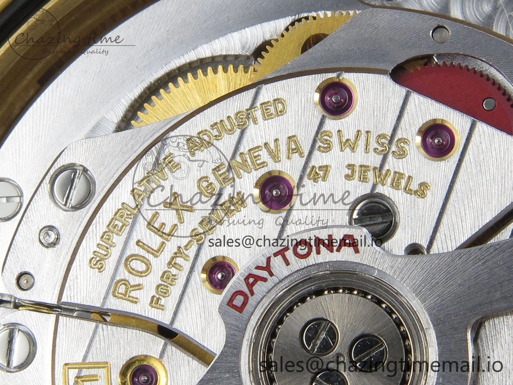 Daytona 126518 VSF 1:1 Best Edition Black YG Dial on Oysterflex Strap VS4131 V2 (Weighted)