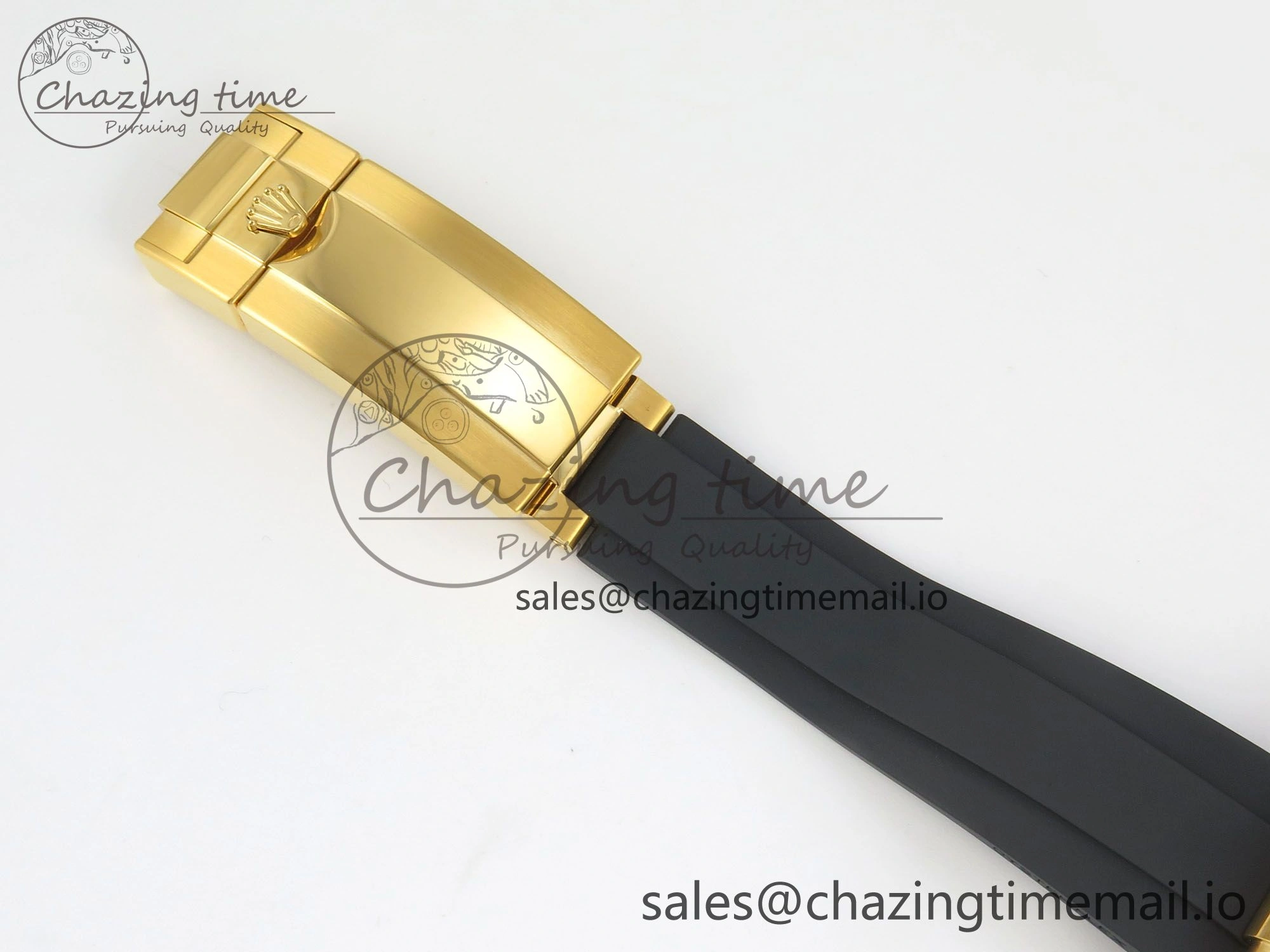 Daytona 126518 VSF 1:1 Best Edition Black YG Dial on Oysterflex Strap VS4131 V2 (Weighted)